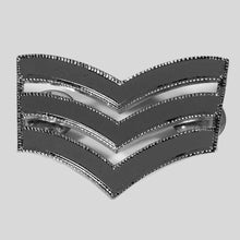 Police Sergeant Metal Stripes Chevrons