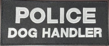 Dog Handler Velcro Patches