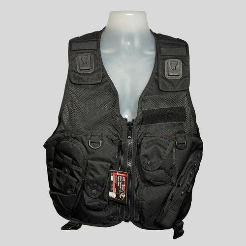 Tactical Patrol Vest - Black