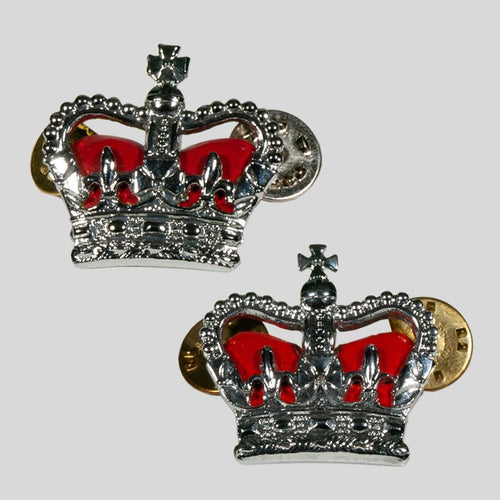 Police Superintendent Crown Collar Pins Pips