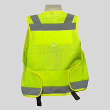 Niton Tactical Security 4 Pocket Vest - Yellow Hi Vis