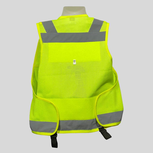 Niton Tactical Security 4 Pocket Vest - Yellow Hi Vis – Frontline
