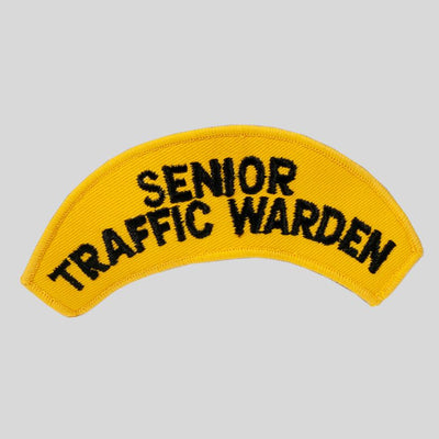 Senior Traffic Warden Shoulder Badge