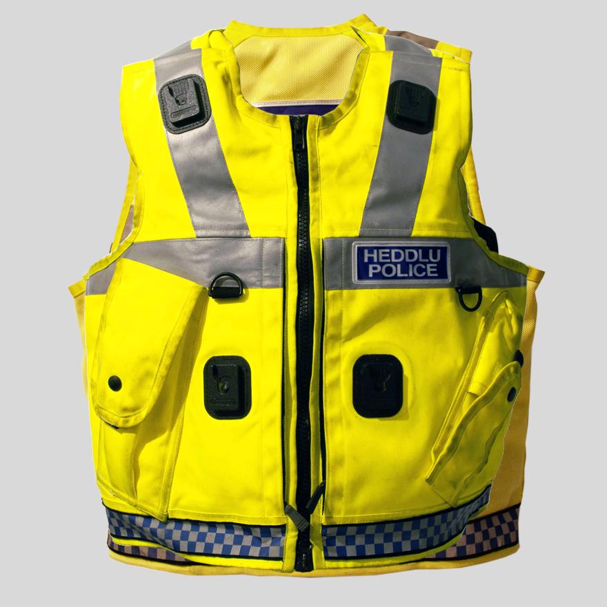 Police Heddlu Body Armour (cover only) Hi Vis