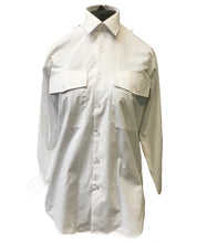 Sugdens Men’s White Police Long Sleeve Shirt