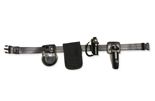 Police Duty Belt With Attachments